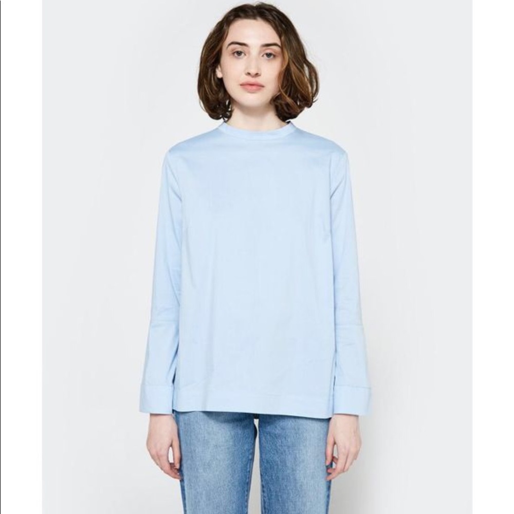 Just Female Woman’s Blue Barb Blouse